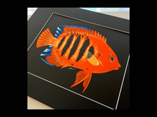 【正規輸入品】Flame Angel Foil Art Print