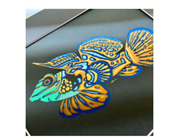 【正規輸入品】Mandarin Dragonet Foil Art Print