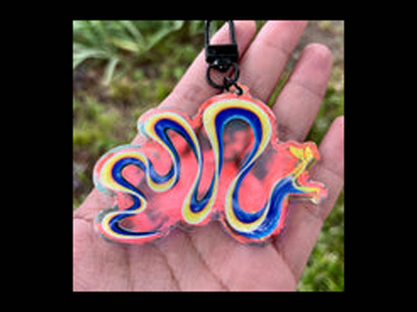 【正規輸入品】Blue Ribbon Eel Keychain