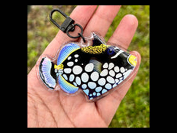 【正規輸入品】Clown Triggerfish Keychain