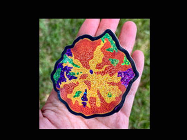 【正規輸入品】Purple Monster Mushroom Sticker
