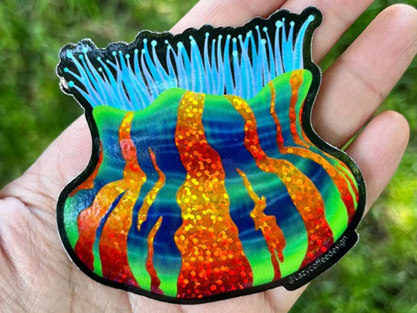 【正規輸入品】Hungry Master Scoly Sticker / Glitter