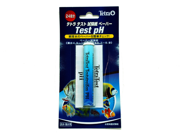 テトラ テトラテスト 試験紙 pH ペーハー (淡水・海水用)