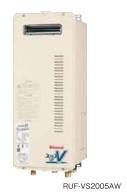 Rinnai（リンナイ）　ガス給湯器　フルオート　屋外壁掛　PS設置型20号（Q21の機能なし）　薄型スリムタイプ　RUF-VS2005AW
