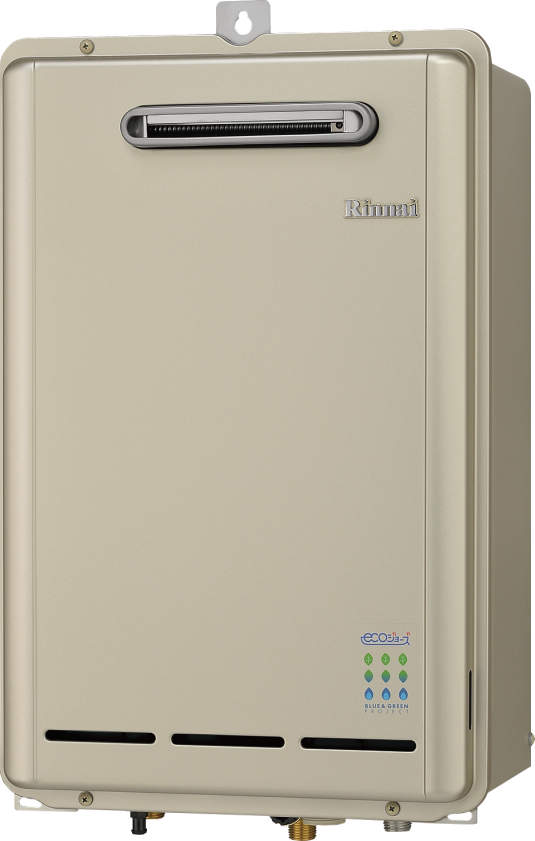 Rinnai（リンナイ）　ガス給湯器　エコジョーズ／音声ナビ　壁組込設置型20号　RUX-K2010BOX