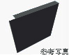富士工業　レンジフード用横幕板　YMP20-345(BK/W)　全高60cm　※幕板だけでは販売しておりません。