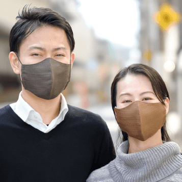柿渋染マスク