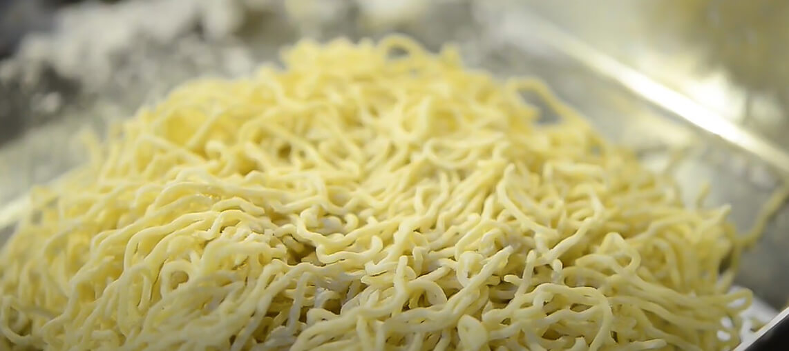 ゆめちからから作られた麺