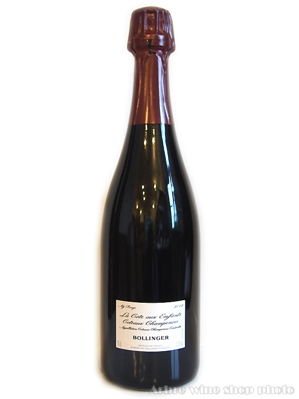 [2012]ラ・コート オー・ザンファン・コトー・シャンプノワ/ボランジェ　La Cote aux Enfants Coteaux Champenois/BOLLINGER 　赤　750ml