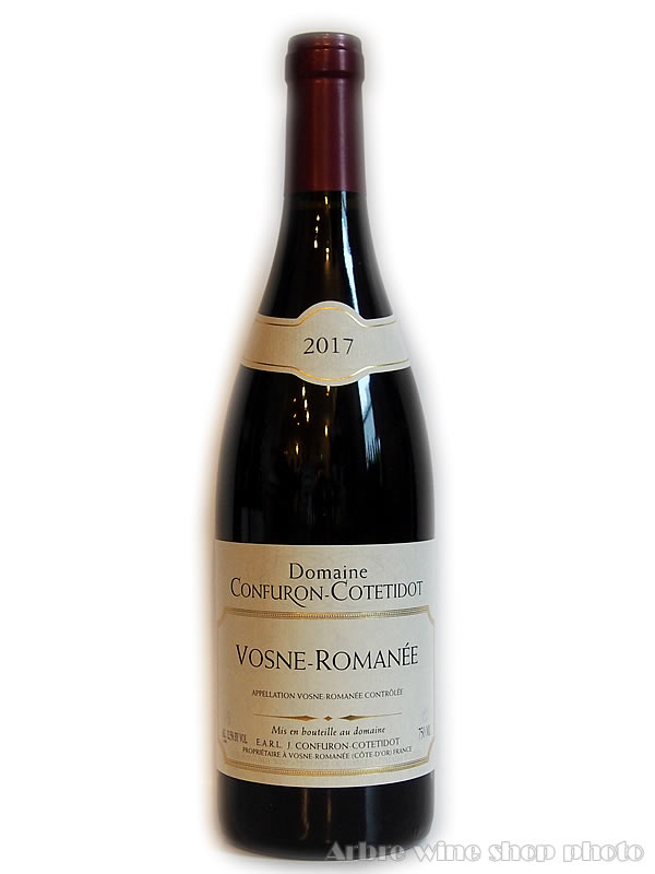 ［2017］ヴォーヌ ロマネ　コンフュロン コトティド　Vosne Romanee CONFURON-COTETIDOT 赤　750ml