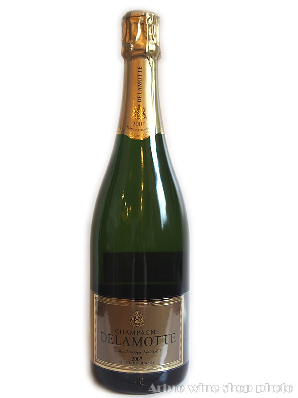 [2007] ドゥラモット ブラン ド ブラン Delamotte Brut Blanc de Blancs　泡　シャンパーニュ　白　750ml