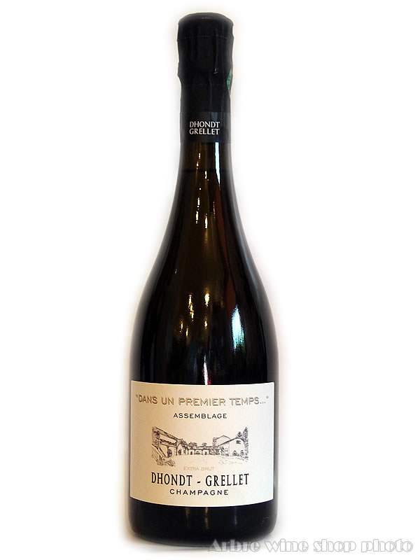 [NV]ダン・ザン・プルミエ・タン　シャンパーニュ エクストラ ブリュット /ドント・グルレ Dans Un Premier Temps　Extra Brut /Dhondt Grellet  泡　白　750ml