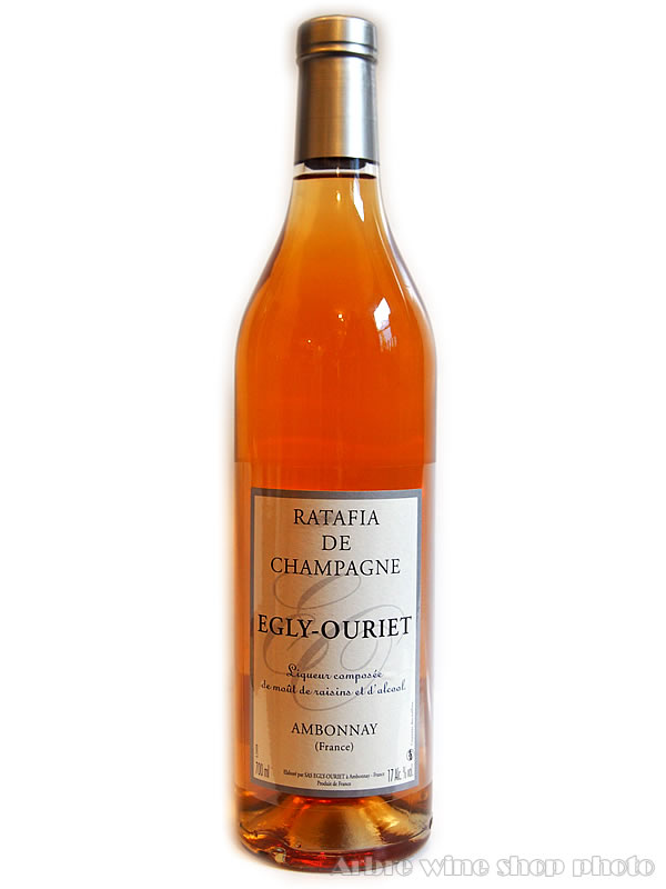 訳あり[NV]ラタフィア/エグリ・ウーリエ RATAFIA / EGLY OURIET/Egly-Ouriet 酒精強化ワイン フォーティファイド 700ml　※澱あり