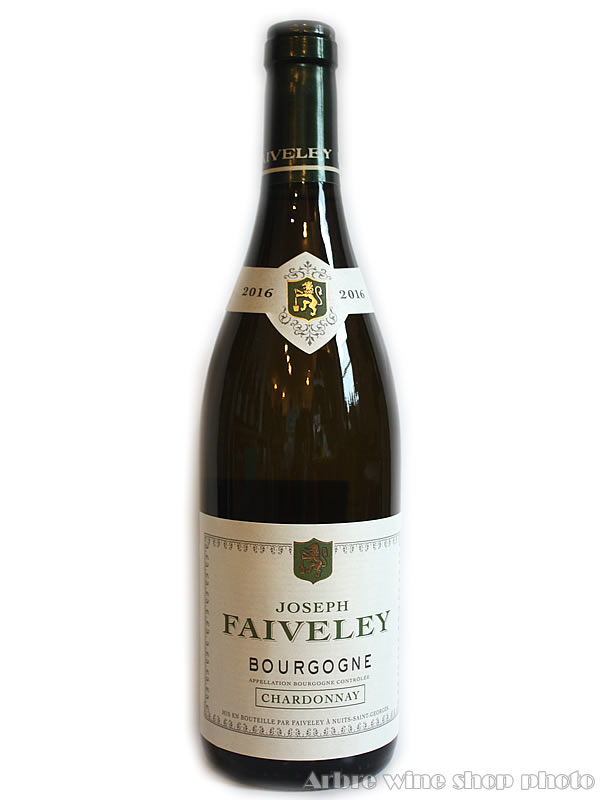 [2016]ブルゴーニュ シャルドネ/フェヴレ社　BOURGOGNE CHARDONNAY/FAIVELEY　白　750ml