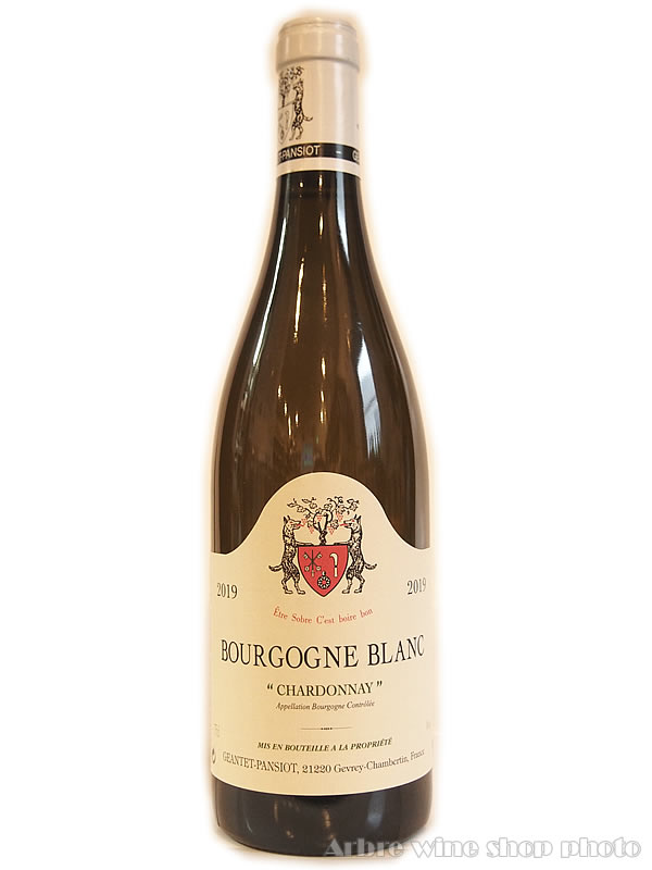 [2019]ブルゴーニュ・ブラン　ジャンテ・パンショ　BOURGOGNE BLANC　GEANTET PANSIOT　白　750ml