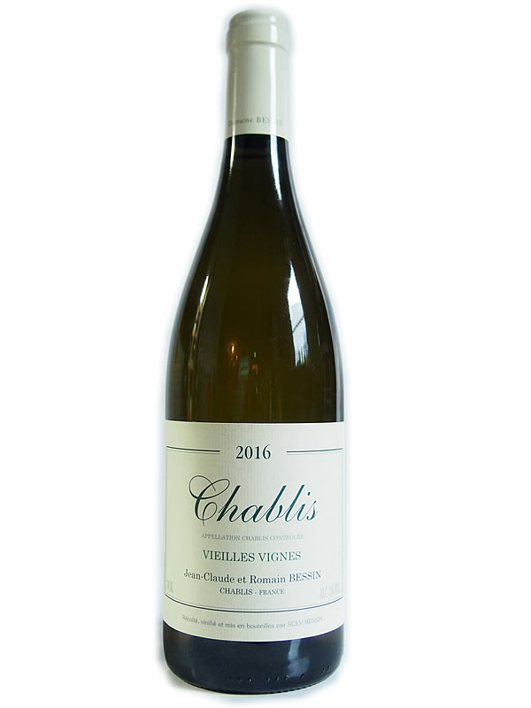 [2016]シャブリ ヴィエーユ ヴィーニュ  ジャン クロード エ ロマン ベッサン Chablis Vieilles Vignes  Jean-Claude et Romain BESSIN　白　750ml