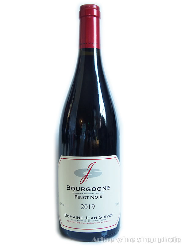 [2019]ブルゴーニュ ピノ ノワール/ジャン グリヴォ　Bourgogne Pinot Noir/Jean GRIVOT 赤 750ml