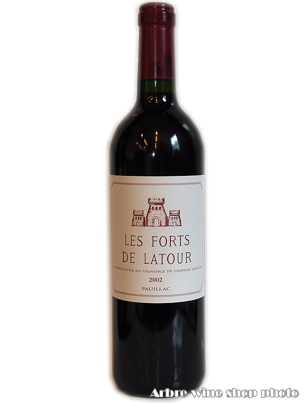 [2002]レ・フォール・ド・ラトゥール LES FORTS DE LATUR 赤 750ml