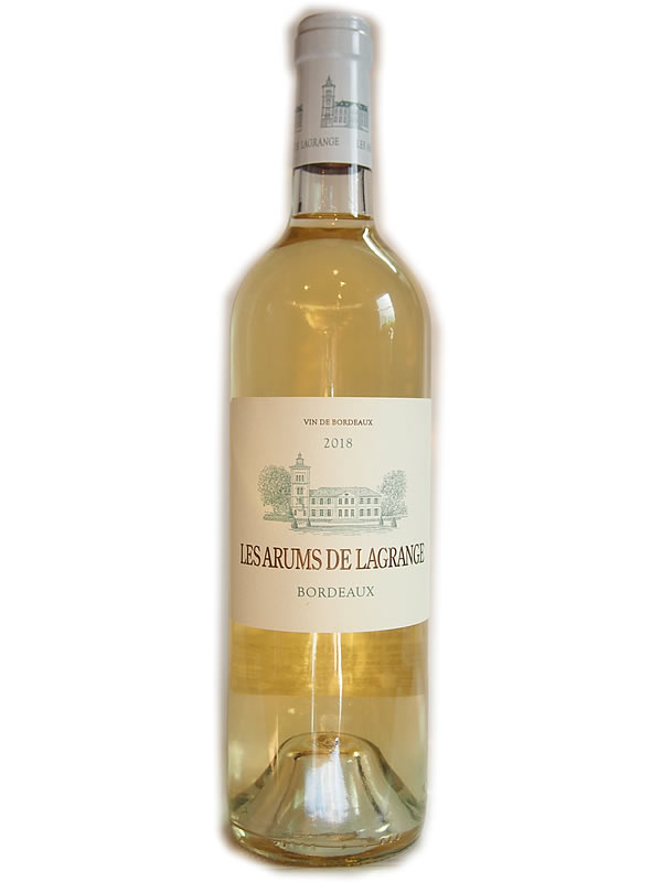 [2018]レ・ザロム・ド・ラグランジュ　Les Arums de Lagrange 白 750ml