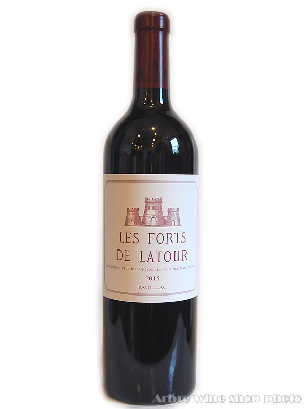 [2015]レ・フォール・ド・ラトゥール LES FORTS DE LATUR 赤 750ml