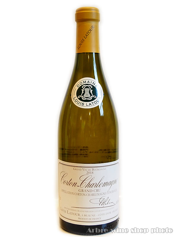 [2018]コルトン・シャルルマーニュ/ルイ・ラトゥール　CORTON CHARLEMAGNE/ LOUIS LATOUR　白 750ml