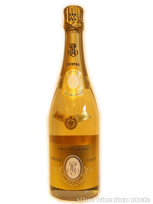 [2009]ルイ ロデレール クリスタル ブリュット LOUIS ROEDERER CRISTAL　白 泡 750ml 箱なし [並行輸入品]