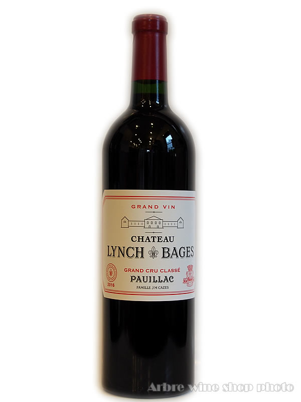 [2016］シャトーランシュ・バージュ　CH.LYNCH-BAGES 赤 750ml