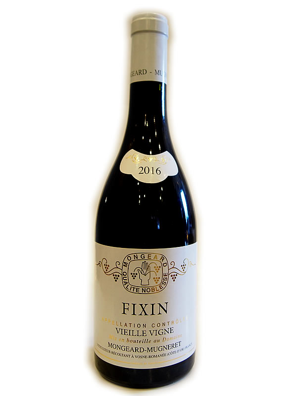 [2016]フィサン ヴィエーユ　ヴィーニュ / モンジャール ミュニュレ Fixin Vieille Vigne/ MONGERD MUGNERET  赤 750ml