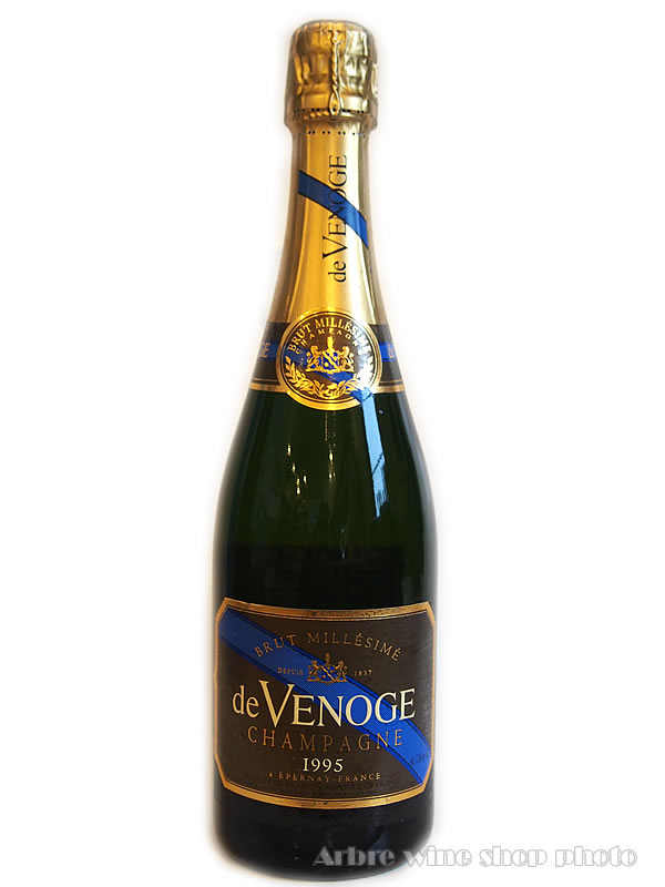 [1995]ブリュット・ミレジム　ドゥ ヴノージュ　BRUT MILLESIME  DE VENOGE　泡　シャンパーニュ　白　750ml