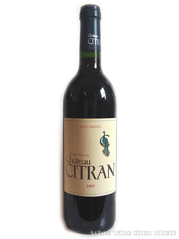 [2007］シャトー・シトラン CH.CITRAN 赤　750ml