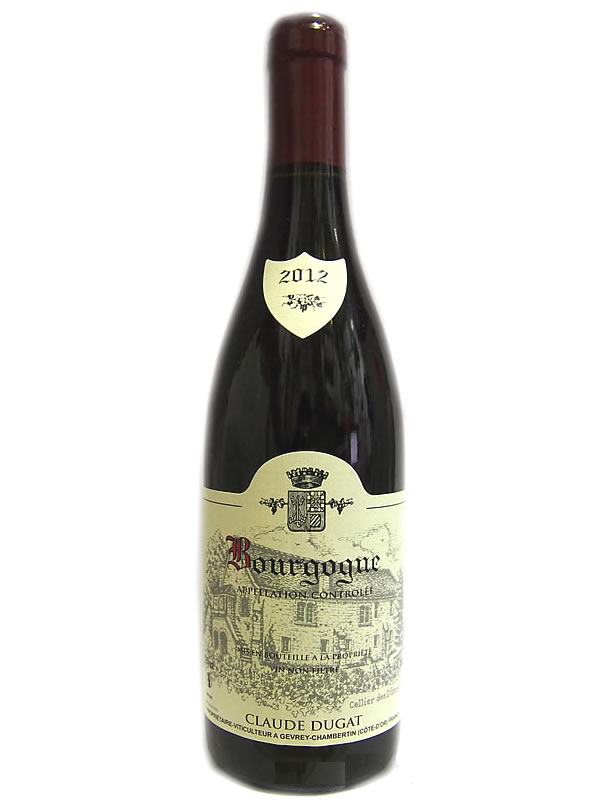 [2012]ブルゴーニュ ルージュ/クロード・デュガ Bourgogne/Claude DUGAT  赤　750ml