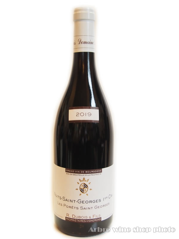 [2019]ニュイ サン ジョルジュ プルミエ クリュ レ ポレ サン ジョルジュ/ドメーヌ・デュボワ　Nuits Saint Georges 1er Cru Les Porets Saint Georges/Domaine Dubois 赤 750ml