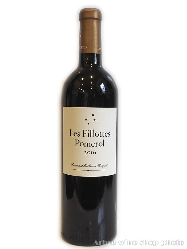 [2016］レ・フィヨット　LES FILLOTTES 赤 750ml　