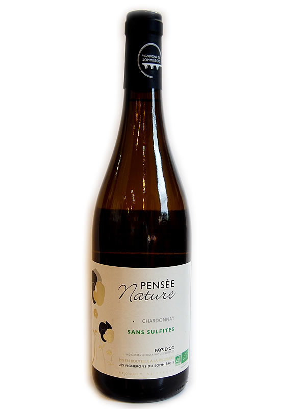 [2019]レ ヴィニュロン デュ ソミエロワ パンセ ナチュール シャルドネ Les Vignerons du Sommierois Pensee Nature Chardonnay 白 750ml