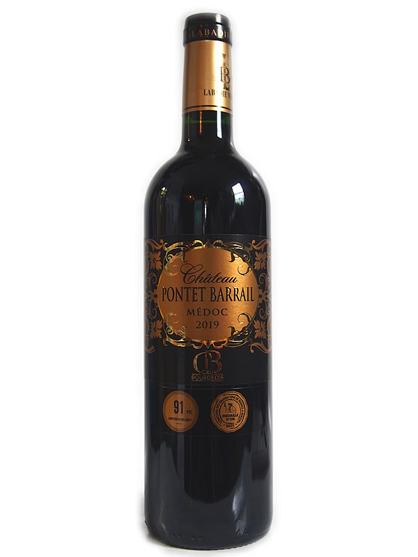 [2019］シャトー・ポンテ・バライユ CH.PONTET BRRAIL 赤　750ml