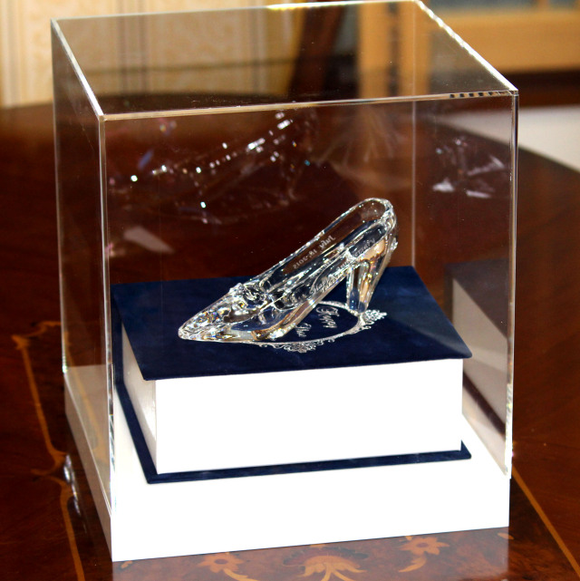 ガラスの靴専用ディスプレイボックス