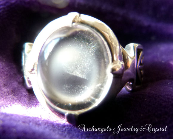 ブラジル産レムリアンクリスタル・リング