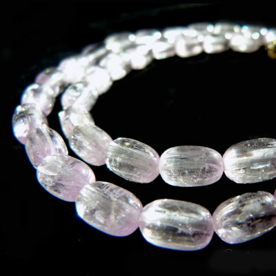 天然石 パワーストーン|クンツァイト　ネックレス