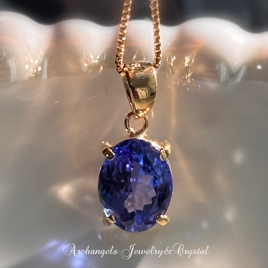 [Attunement]宝石質タンザナイト1.8ct  18Kペンダント