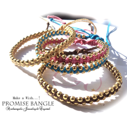 願掛けに！バングルタイプ☆【Promise　Bangle（プロミスバングル）】