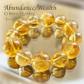 天然石,パワーストーン,シトリンクォーツ,ナチュラルシトリンクォーツ,アバンダンス,金運,ブレスレット,アーキエンジェルズ,橋本奈奈