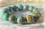 天然石 パワーストーン|クリソコラ　Chrysocolla　珪孔雀石　ブレス 　パワーストーンブレスレット　アーキエンジェルズ