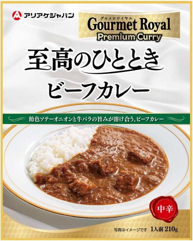GRプレミアムカレー 至高のひととき 210g