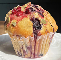 ナッツ＆ベリーマフィン
