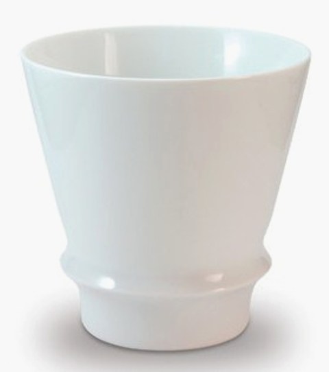 【オリジナル名入れ】　　白磁　至高の焼酎グラス