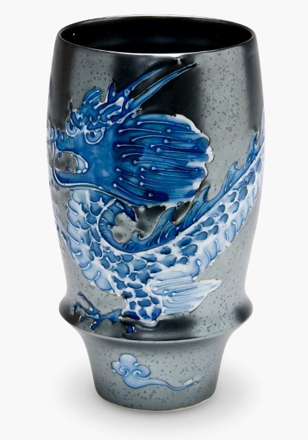 有田焼　すながま　ビアグラス おいしいビールをもっとおいしく飲む！【有田焼 匠の蔵 皇帝龍