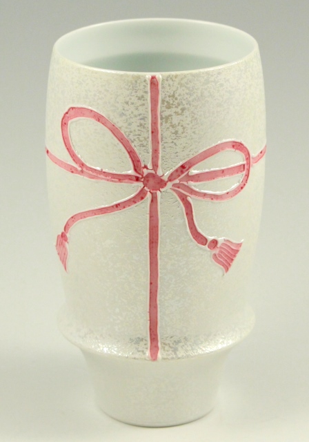 【匠の蔵　プレミアムビアグラス】 ラスター結紋(紫)