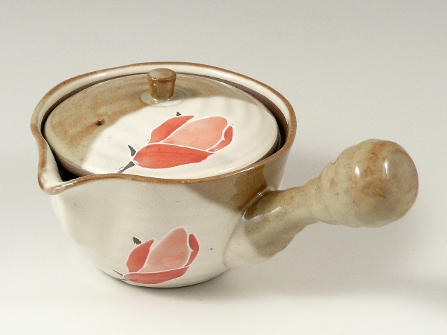 化粧もくれん（赤）　(Ｕ網)急須