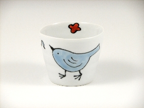 森の仲間たち（小鳥）　ミニゆのみ