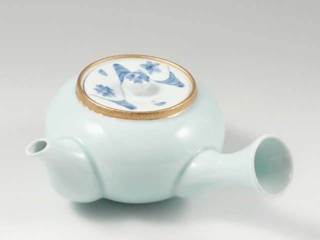 水釉流水桜　　急須